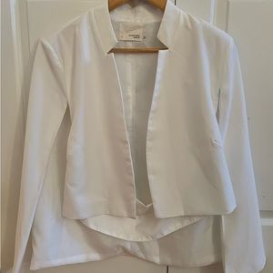 Mustard Seed White Cape Blazer Size Medium